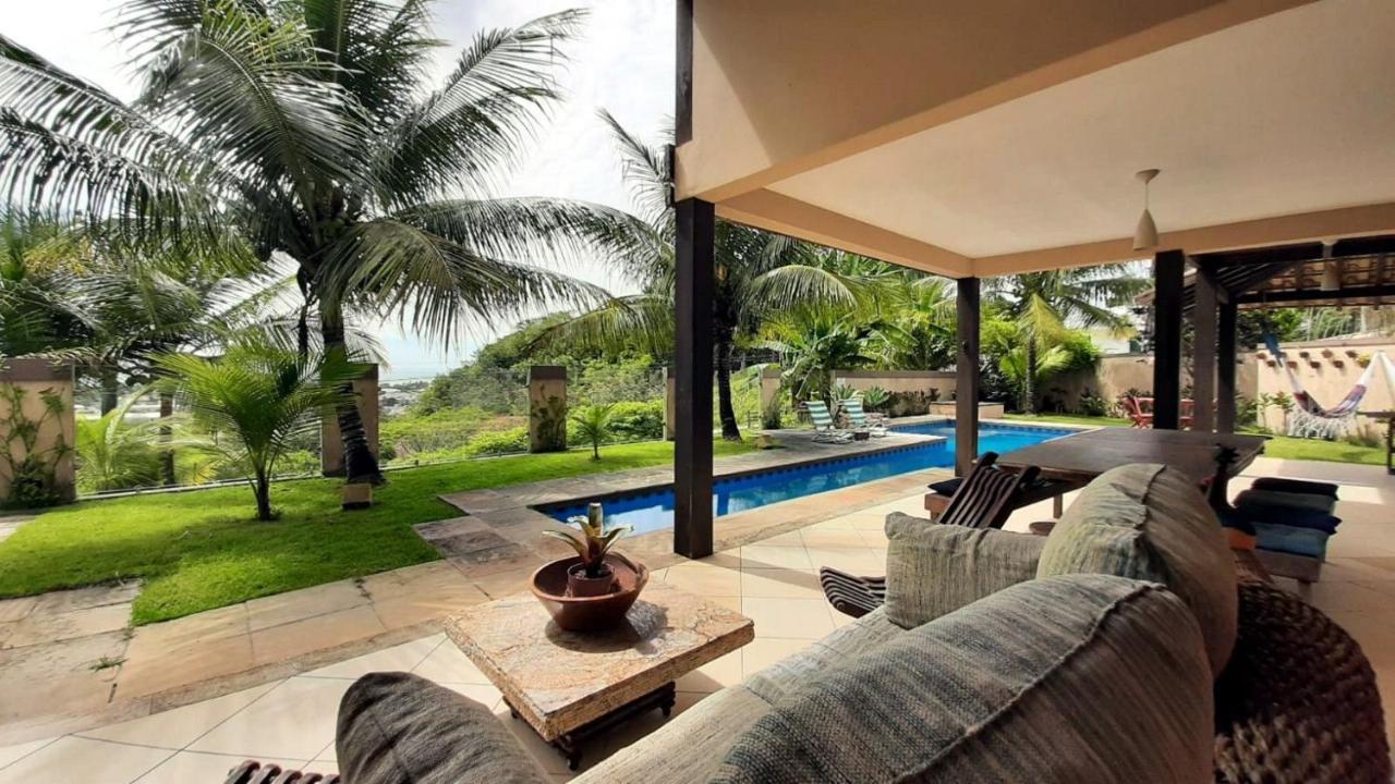 Casa Com Vista Para O Mar De Taperapuan Porto Seguro Kültér fotó