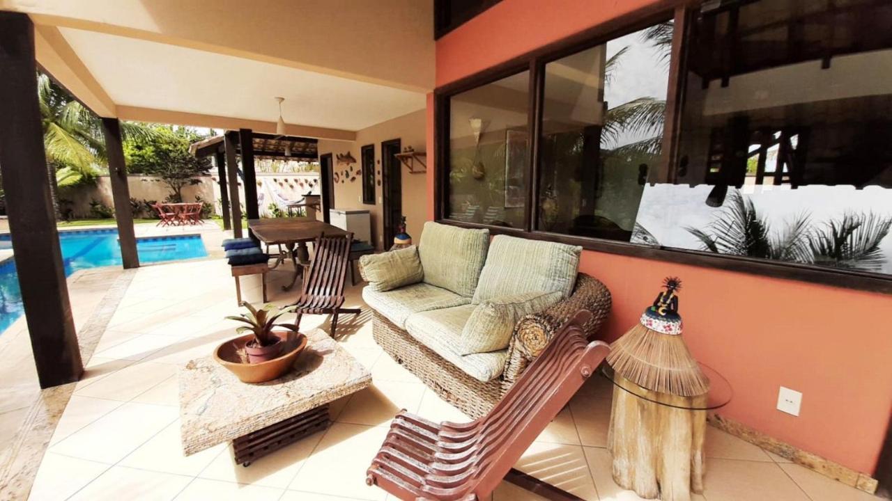 Casa Com Vista Para O Mar De Taperapuan Porto Seguro Kültér fotó