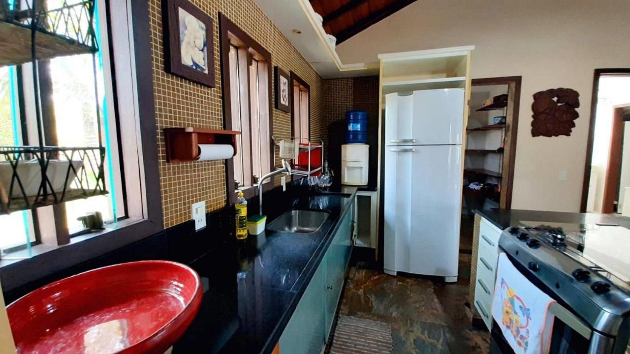 Casa Com Vista Para O Mar De Taperapuan Porto Seguro Kültér fotó